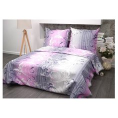 Постельное белье евростандарт Guten Morgen Симфония розовая бязь