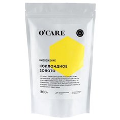 OCARE Альгинатная маска с коллоидным золотом, 200 г