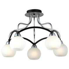 Светильник ESCADA 028/5PL Black/Chrome, E27, 300 Вт