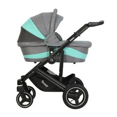 Универсальная коляска RANT Aspen (2 в 1) grey/aquamarine РАНТ
