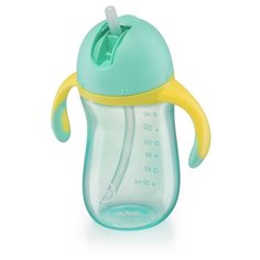 Поильник с трубочкой Happy Baby 14010, 260 мл mint