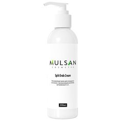 MULSAN Split Ends Cream Несмываемый крем для секущихся кончиков с гиалуроновой кислотой, витаминами E и C, 200 мл