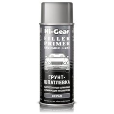Аэрозольный грунт-праймер Hi-Gear HG5732 серый 0.4 л