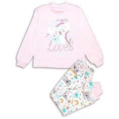 Пижама Веселый Малыш размер 98, розовый