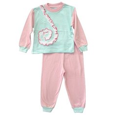 Пижама АЙАС размер 104/110, розовый/голубой