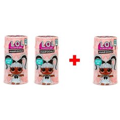 Кукла-сюрприз MGA Entertainment в капсуле LOL Surprise 5 Hairgoals 2+1 в подарок