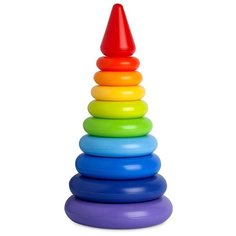 Пирамидка Росигрушка Радуга 9221