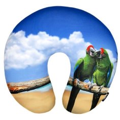 Подушка для шеи RATEL Animal (подушка), Green parrot