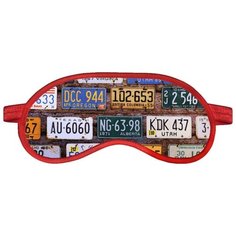 Маска для сна RATEL Travel, License plates