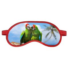 Маска для сна RATEL Animal, Green parrot