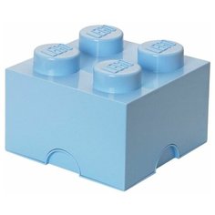 Контейнер LEGO 2х2 Knobs 25х25х18 см (4003) голубой