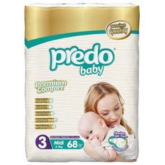 Predo подгузники 3 (4-9 кг) 68 шт.