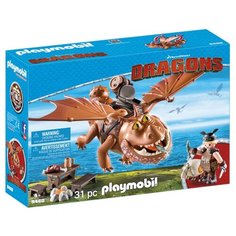 Набор с элементами конструктора Playmobil Dragons 9460 Рыбьенг и Сарделька