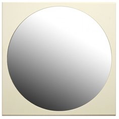 Зеркало Мастер Рио Симпл Белое 30х30 в раме