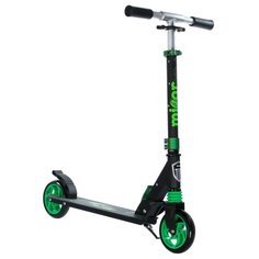 Городской самокат Micar Racer 145 HT1413 черно-зеленый