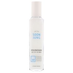 Etude House Soon Jung 10-Free Moist Emulsion Гипоаллергенная эмульсия для чувствительной кожи лица, 120 мл