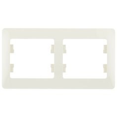 Рамка 2п Schneider Electric GLOSSA GSL000202, бежевый
