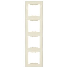 Рамка 4п Schneider Electric SEDNA SDN5800747, бежевый