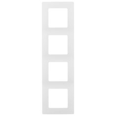 Рамка 4п Legrand Etika 672504, белый