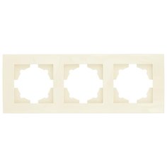 Рамка 3п ABB Cosmo 612-010300-227, кремовый