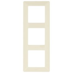 Рамка 3п Legrand Valena Life 754043, слоновая кость