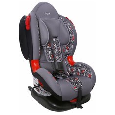 Автокресло группа 1/2 (9-25 кг) Siger Кокон-Isofix, алфавит