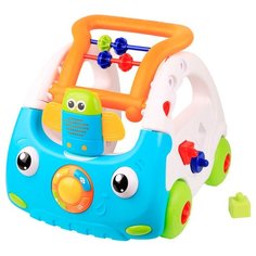 Каталка-игрушка Happy Baby BOGGI (330085) белый/голубой