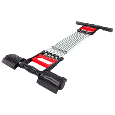 Эспандер универсальный BRADEX Стальные мышцы (SF 0073) 66 х 11 см серебристый/черный