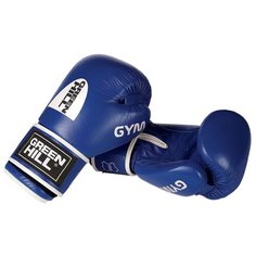 Боксерские перчатки Green hill Gym (BGG-2018) синий 12 oz