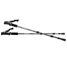 Палка для скандинавской ходьбы 2 шт. BRADEX телескопические Нордик Стайл черный