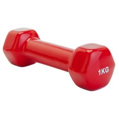 Гантель цельнолитая BRADEX SF 0159 1 кг