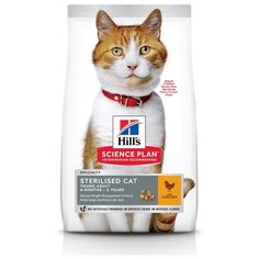 Корм для стерилизованных кошек Hills Science Plan с курицей 1.5 кг