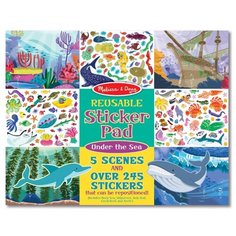 Melissa & Doug Набор стикеров с фоном Морская жизнь (30500M)