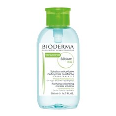 Bioderma Sebium Solution Micellaire H2O Очищающая мицеллярная вода с помпой, 500 мл