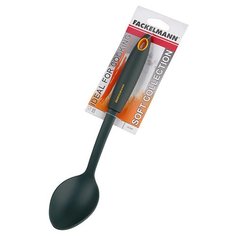Ложка поварская Fackelmann Soft, нейлон, 30 см (25209) серый