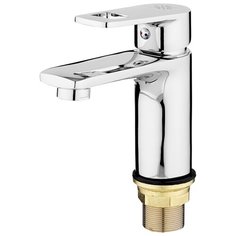 Смеситель для раковины (умывальника) Ростовская Мануфактура Сантехники SL134-001F однорычажный хром