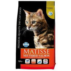 Корм для стерилизованных кошек Farmina Matisse с лососем 1.5 кг