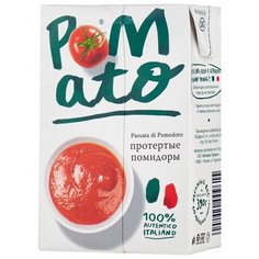 Помидоры протёртые Pomato картонная коробка 390 г