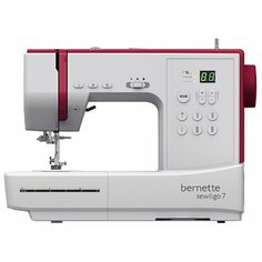 Швейная машина Bernina Bernette Sew&Go 7, бело-красный