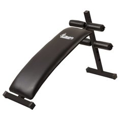 Скамья Absolute Champion для пресса с выгнутой спинкой черный