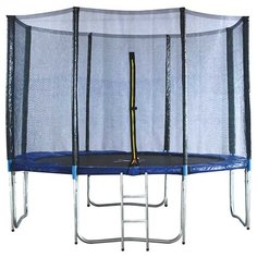 Каркасный батут ECOS BT13-3 396х396 см синий