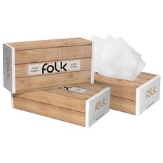 Салфетки Folk Дерево 21 х 20 см, 200 шт.