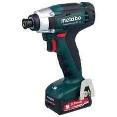 Винтоверт Metabo PowerMaxx SSD 12 2.0Ач х2 кейс