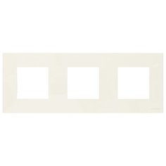 Рамка 3п ABB Zenit 2CLA227300N1102, белый