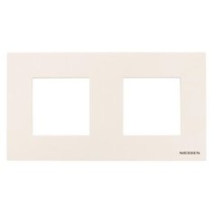 Рамка 2п ABB Zenit 2CLA227200N1166, белый