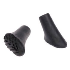 Наконечник BRADEX для скандинавских палок универсальный башмак (2 шт.) черный