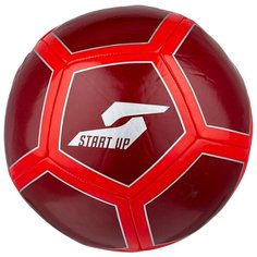Футбольный мяч START UP E5127 красный 5