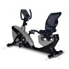 Горизонтальный велотренажер Titanium SF 0468 серый, черный