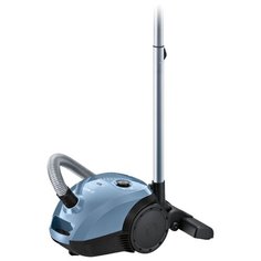 Пылесос Bosch BGB 2UCARP серебристо-голубой