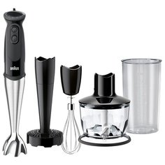 Погружной блендер Braun MQ 5137 BK Sauce +, черный